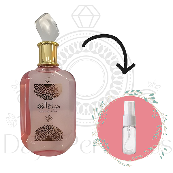 Decante Sabah al Ward Sugar Eau de Parfum Perfume Árabe Feminino
