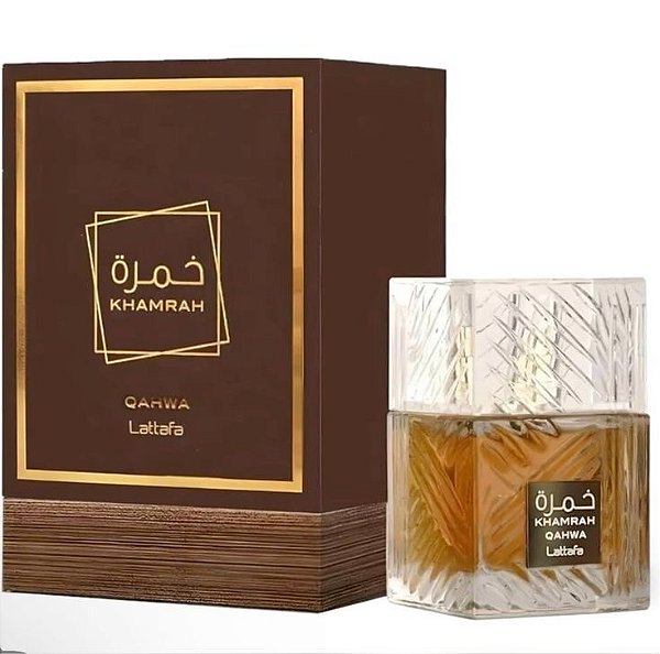 Khamrah Qahwa Lattafa Eau de Parfum 100 ml Perfume Árabe Compartilhável