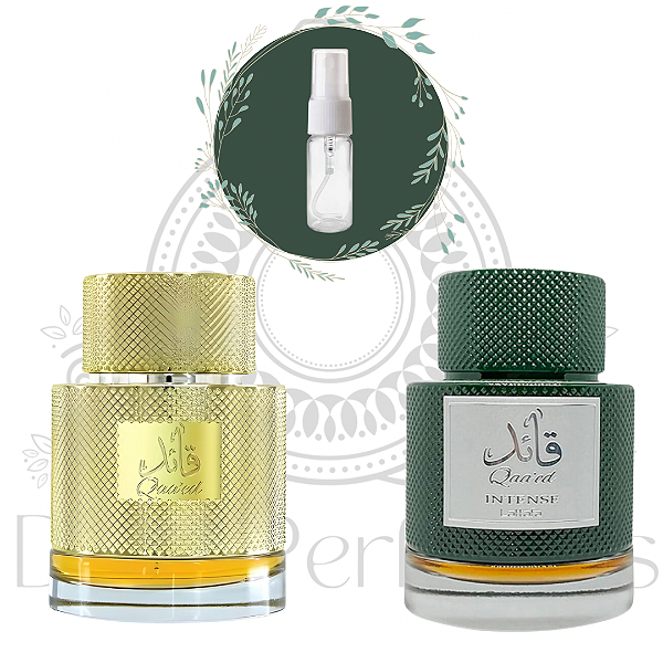 Kit Qaa’ ed : 5 ml Qaa’ed + 5 ml Qaa’ed intense - Masculino