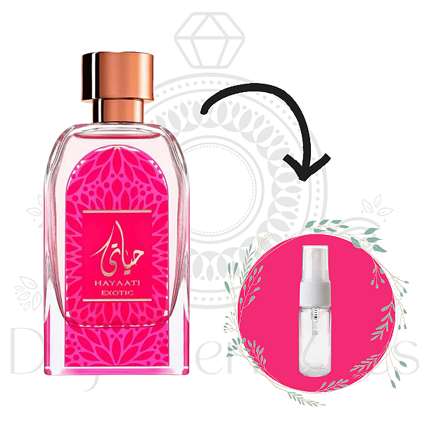 Decante Hayaati Exotic Eau de Parfum Perfume Árabe Feminino