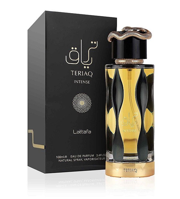 Teriaq Intense Lattafa Eau de Parfum 100 ml Perfume Árabe Feminino