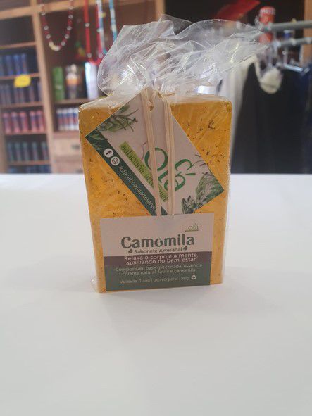 Sabonete Artesanal 90G - Camomila