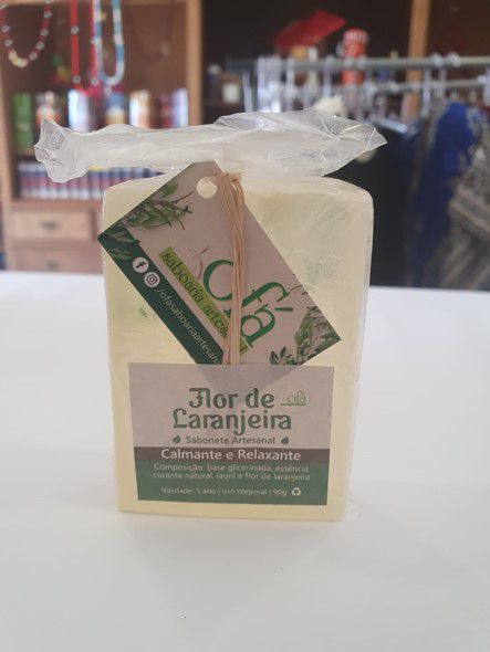 Sabonete Artesanal 90G - Flor de Laranjeira