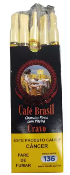 Cigarrilha Café Brasil - Cravo