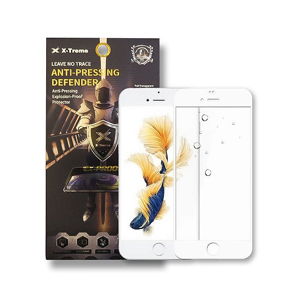 Película Branca Anti-Pressing Defender X-Treme - iPhone 7 / 8