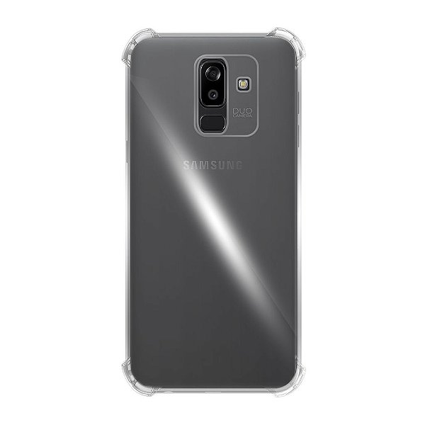 Capinha Samsung Galaxy J8 Silicone Transparente TPU Premium