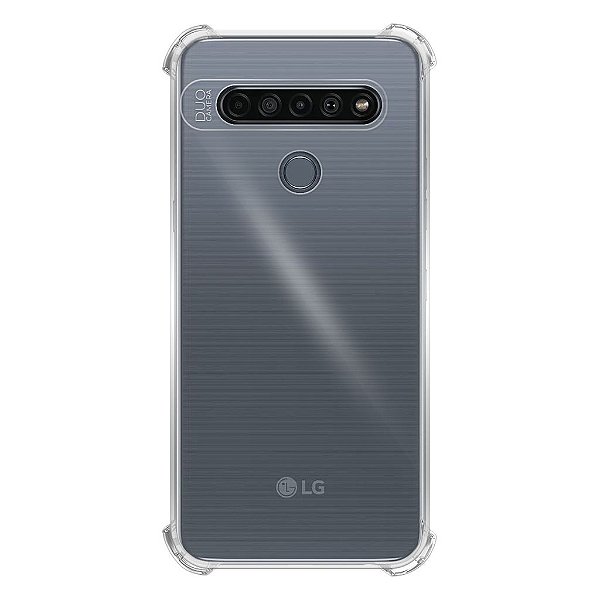 Capinha LG K61 Silicone Transparente TPU Premium