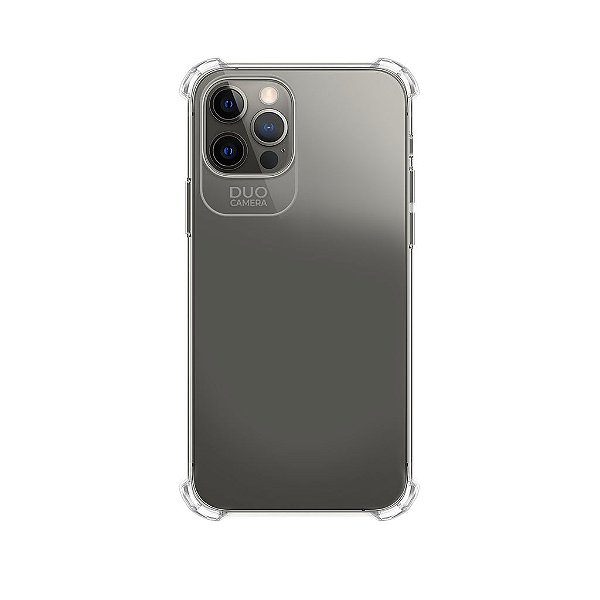 Capinha iPhone 12 e 12 Pro Transparente em Silicone