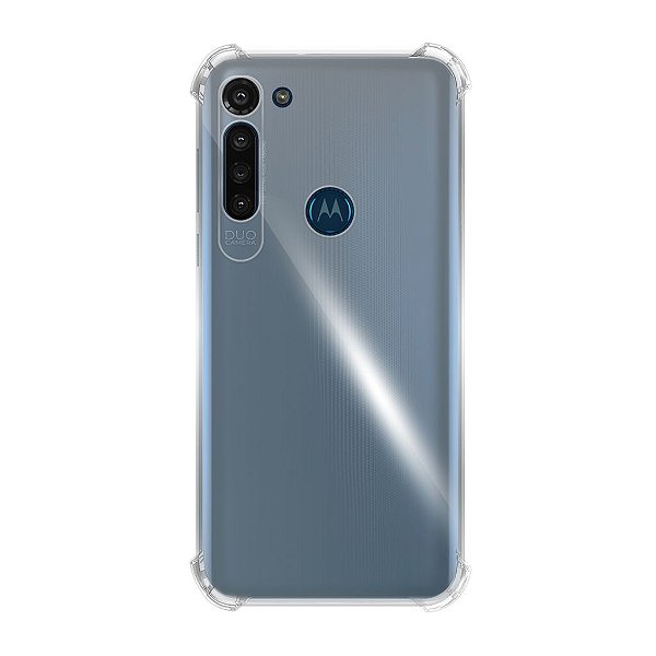 Capinha Moto G8 Power Silicone Transparente TPU Premium