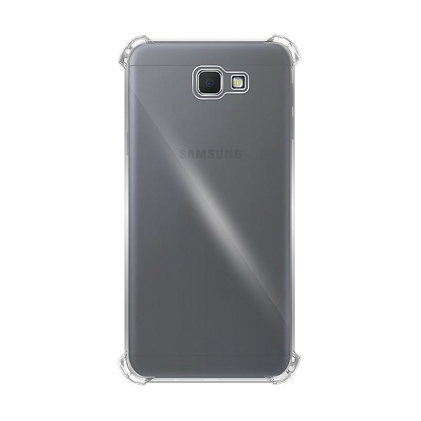 Capinha Samsung Galaxy J5 Prime Silicone Transparente TPU Premium