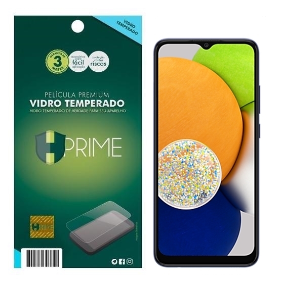Película HPrime Vidro Temperado para Galaxy A03 / A03S / A03 Core