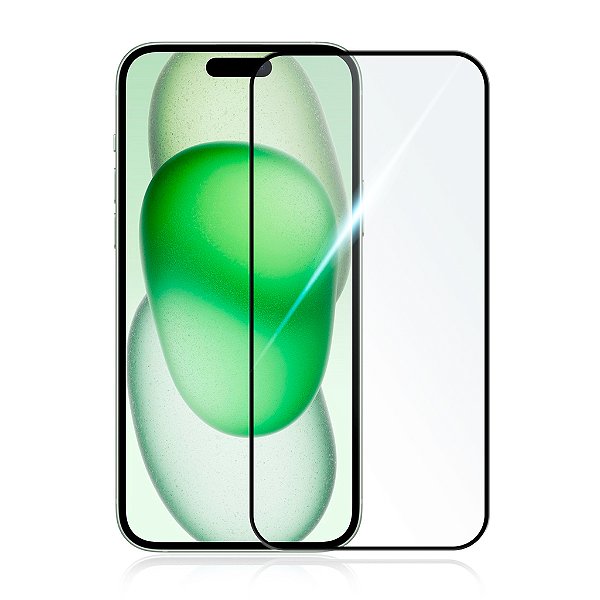 Película para iPhone 15 Plus de Vidro 3D Temperado