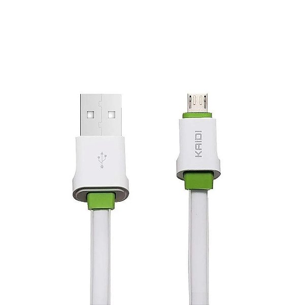 Cabo Carregador 3 metros para Android Micro USB Kaidi