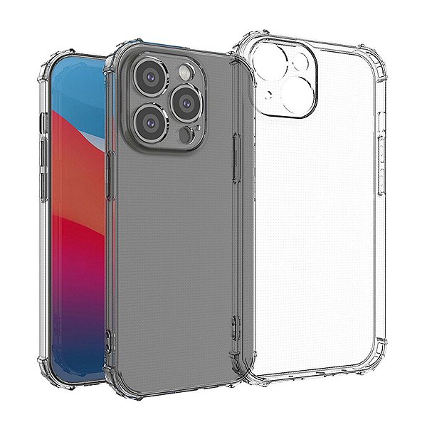 Capinha iPhone 15 Pro TPU Proteção Câmera