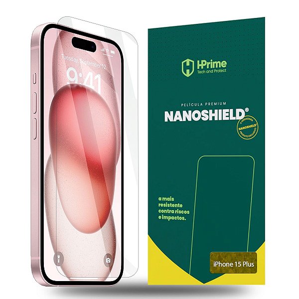 Película HPrime Nanoshield para iPhone 15 Plus