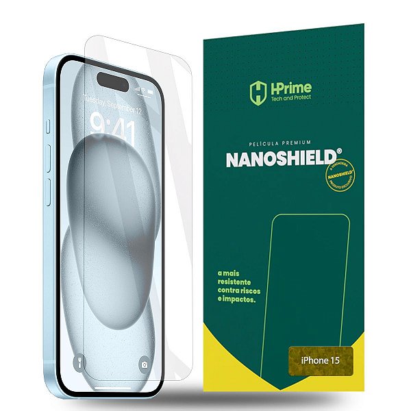 Película HPrime Nanoshield para iPhone 15