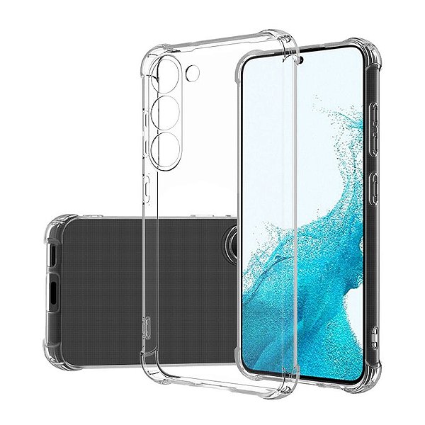 Capinha Samsung Galaxy S23 Plus Silicone Transparente TPU Premium