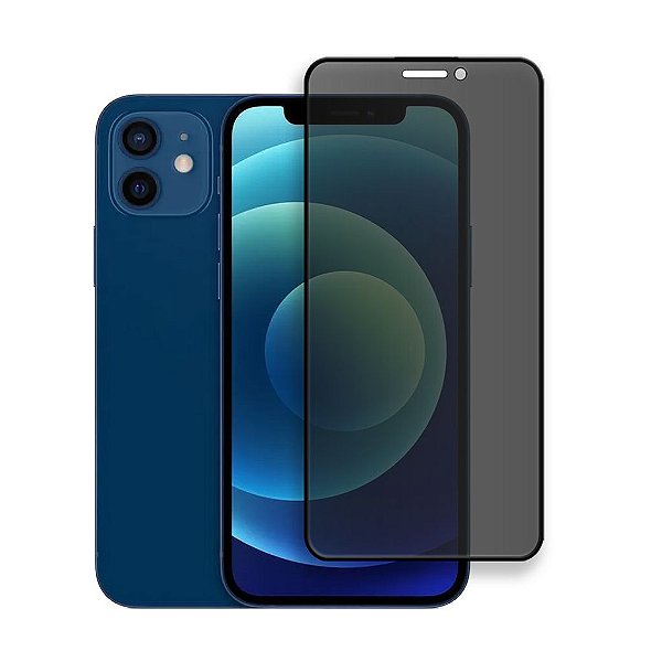 Película Privacidade 3D Compatível com iPhone 12 e 12 PRO