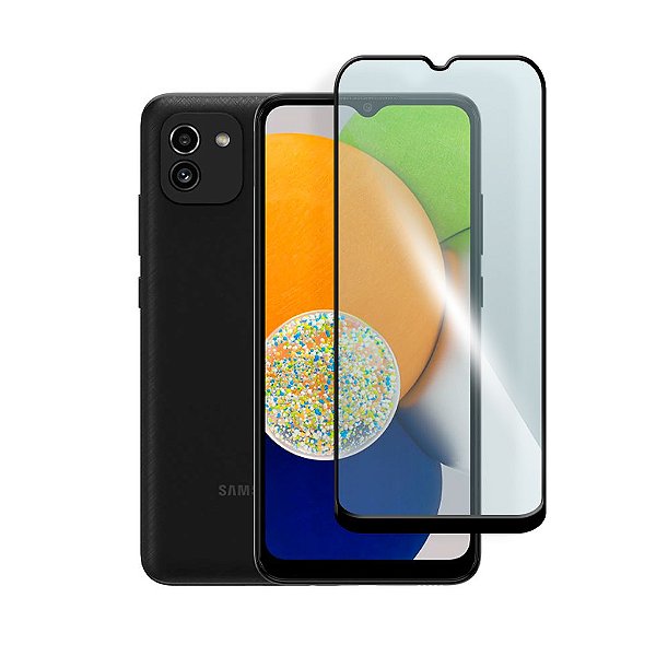 Película De Vidro Temperado 3D para Galaxy A03