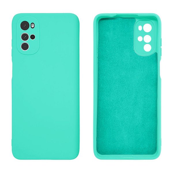 Capa Silicone Para Motorola Moto G22 com Proteção de Câmera Lisa