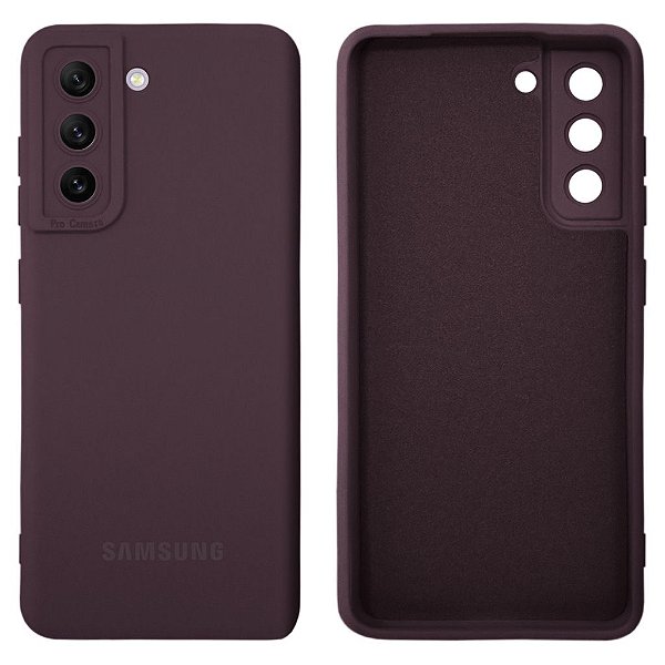 Capa Silicone para Galaxy S21 FE com Proteção de Câmera PRO