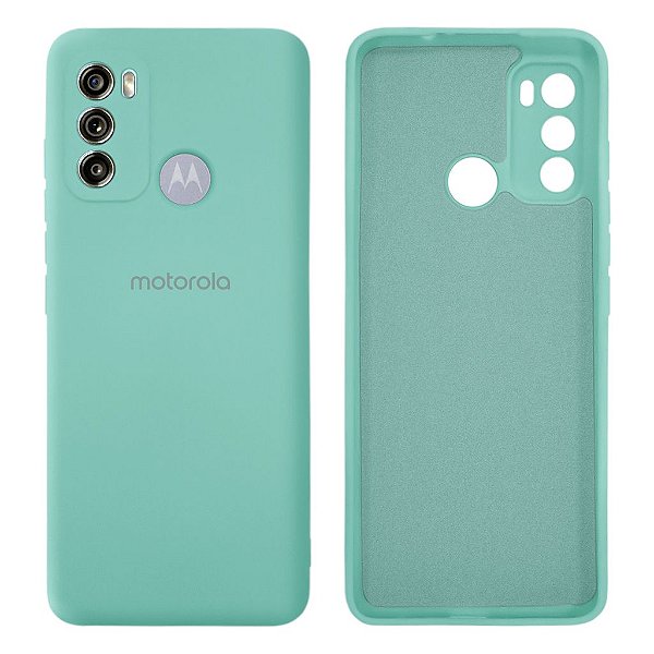 Capinha Moto G60 com Proteção de Câmera