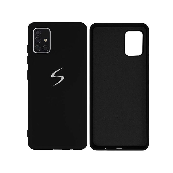Capinha Galaxy A51 Silicone com Logo S