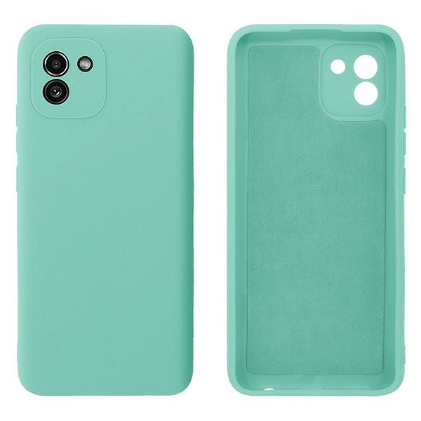 Capinha Galaxy A03 com Proteção de Câmera Lisa