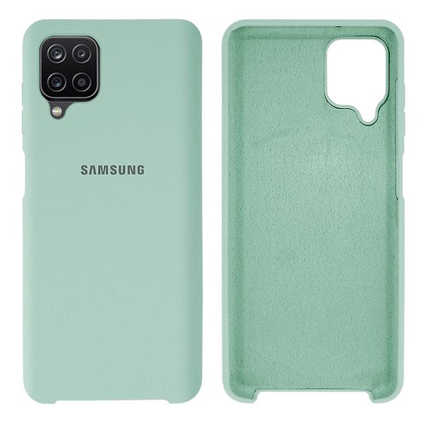 Capinha Galaxy A12 em Silicone Aveludado Diversas Cores