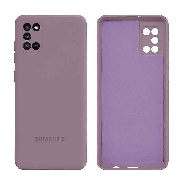 Capinha Galaxy A31 Silicone com Proteção de Câmera