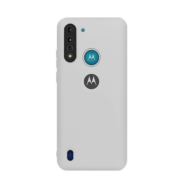 Capinha Moto G8 Power Lite Silicone Flexível Colors