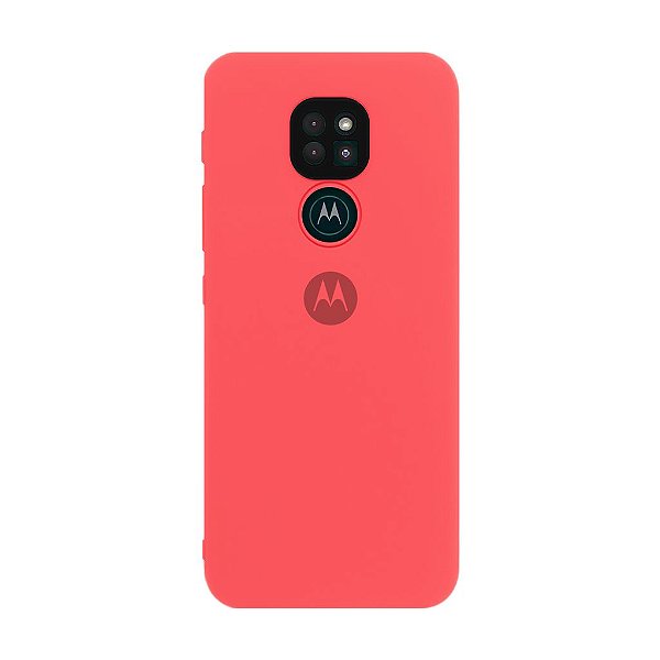 Capinha Moto G9 Play Flexível Colors com Proteção de Câmera
