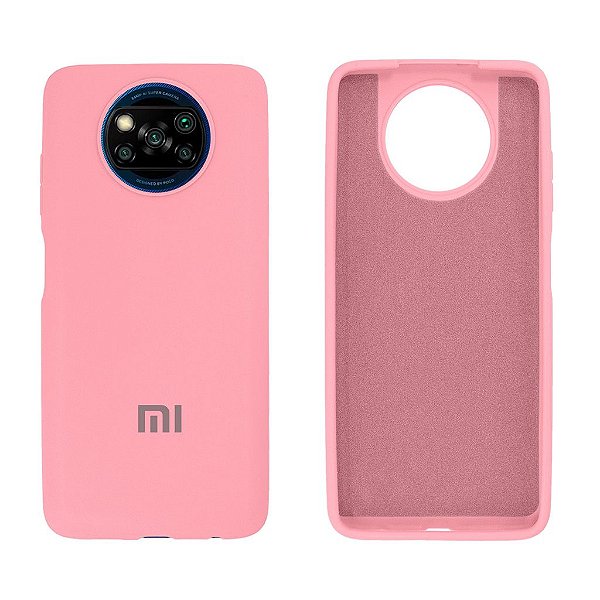 Capinha Xiaomi Poco X3 Silicone Cover Aveludado