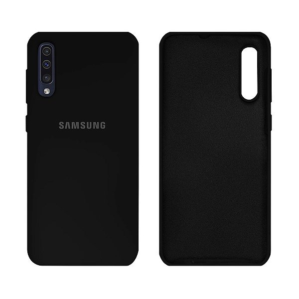 Capinha Galaxy A50/A30S Silicone Cover Aveludado