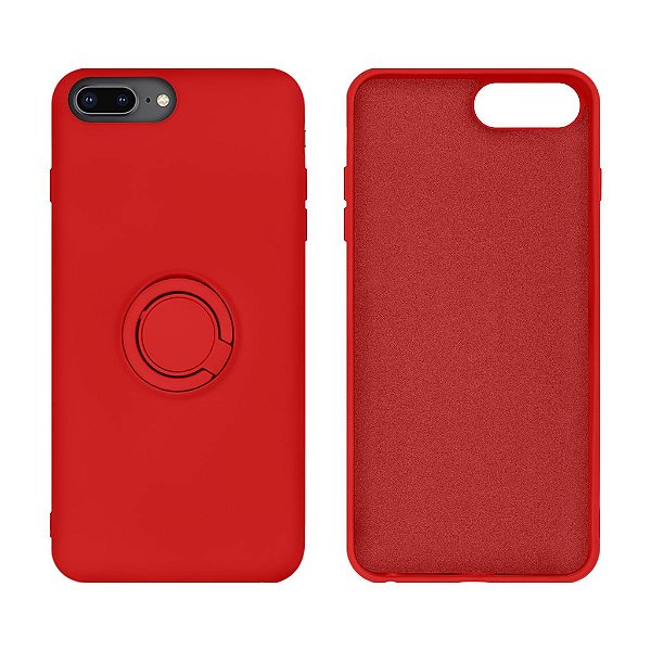 Capinha iPhone 7 Plus e 8 Plus com Suporte para o Dedo
