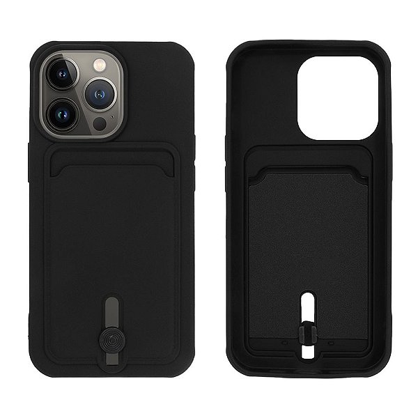 Capinha iPhone 13 Pro Max Suporte para Cartão