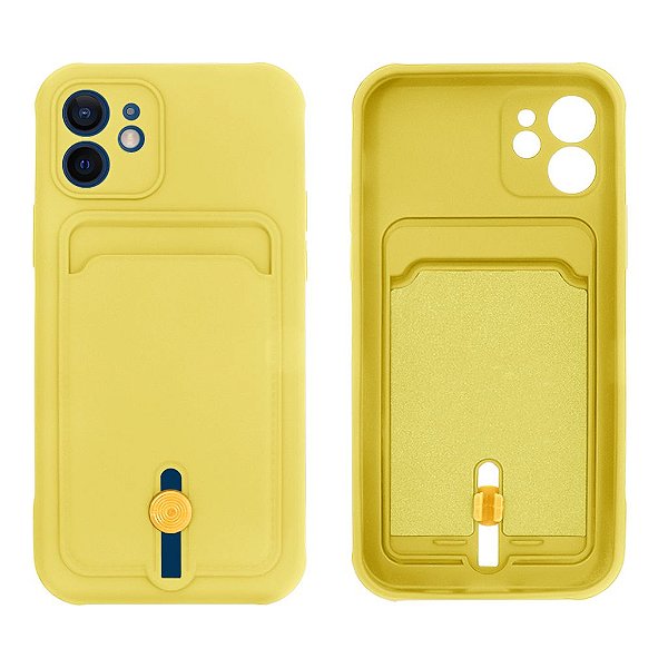 Capinha iPhone 12 com Suporte para Cartão