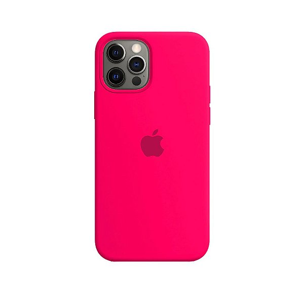 Capinha iPhone 12 e iPhone 12 Pro em Silicone Aveludado Diversas Cores