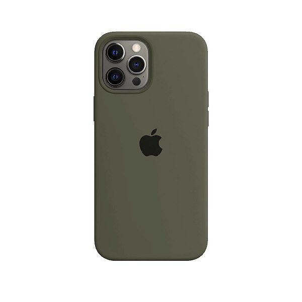 Capinha iPhone 12 Pro Max em Silicone Aveludado Diversas Cores