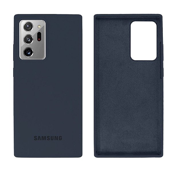 Capinha Galaxy Note 20 Ultra em Silicone Aveludado Diversas Cores