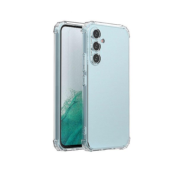 Capinha Galaxy A54 5G em Silicone Transparente com Proteção de Câmera