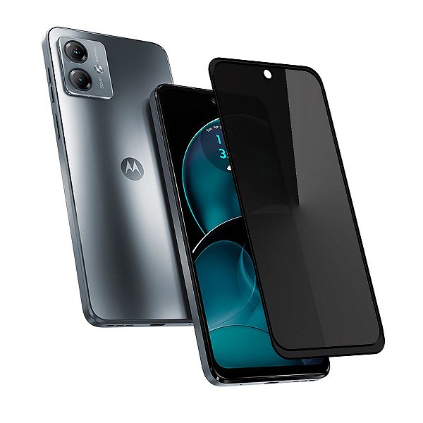 Película 3D Privacidade Compatível com Moto G14 Vidro 9H