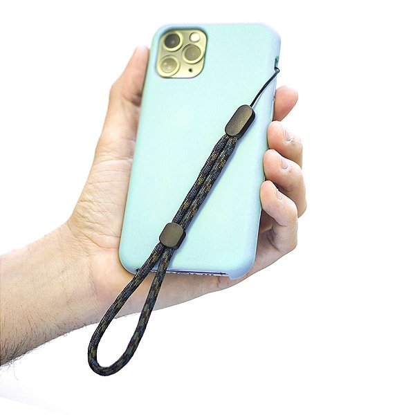 Alça p/ Capinha de Celular Phone Leash Migs Resistente Army