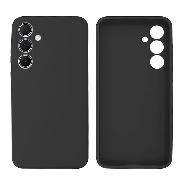 Capinha Galaxy A55 Proteção de Câmera Lisa Silicone Flexível