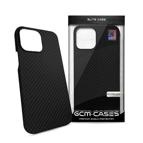 Capinha iPhone 12 Pro Max Slim Textura Fibra Carbono Diversas Cores