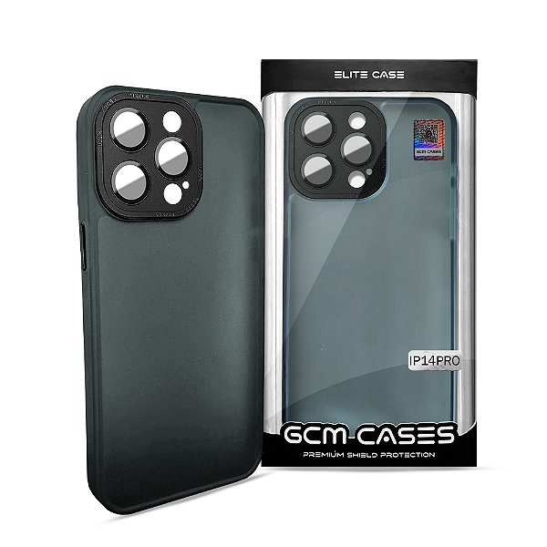 Capinha iPhone 14 Pro Translucida Fosca com Proteção de Câmera Focus Pixels