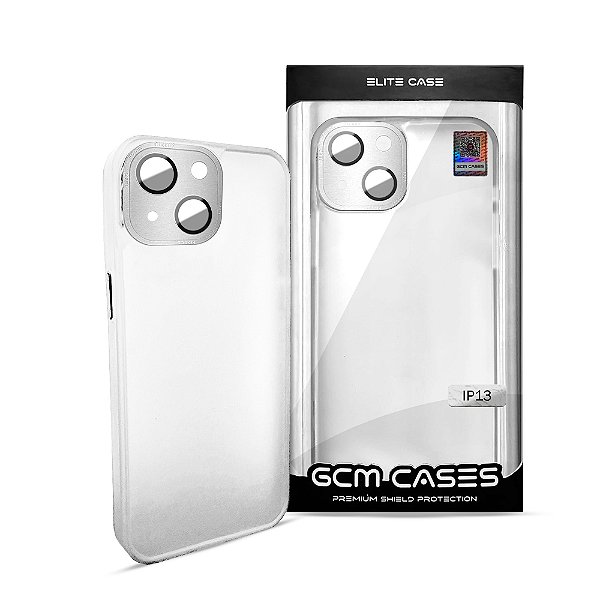Capinha iPhone 13 Translucida Fosca com Proteção de Câmera Focus Pixels