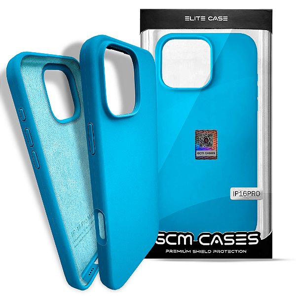 Capinha iPhone 16 Pro Max em Silicone Aveludado Diversas Cores