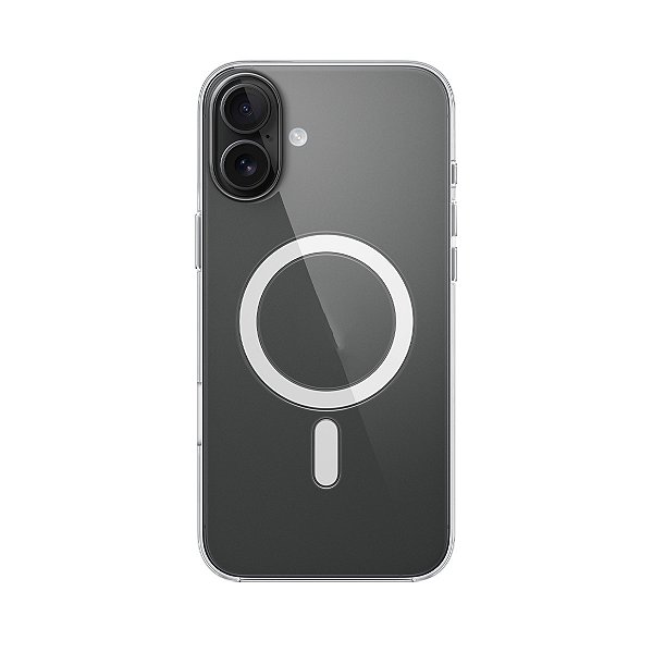 Capinha iPhone 16 Plus Magsafe Transparente Magnética