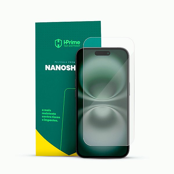 Película Premium HPrime Nanoshield para iPhone 16